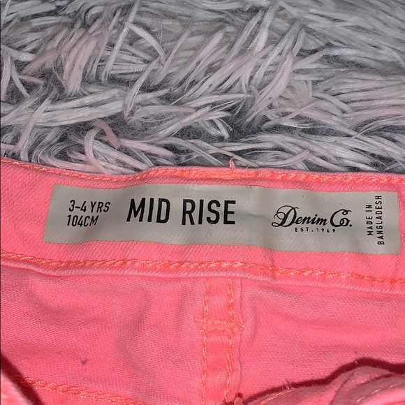 DENIM CO Color Denim Shorts - Picture 4 of 4